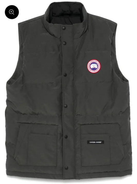 CG GREY/RED GILET